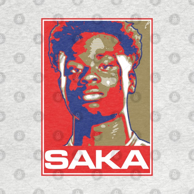 Saka - RED by DAFTFISH